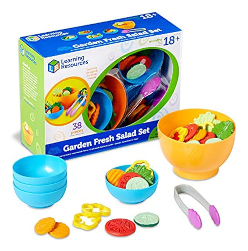 Recursos De Aprendizaje Conjunto De Ensalada Fresca De Jardí 0