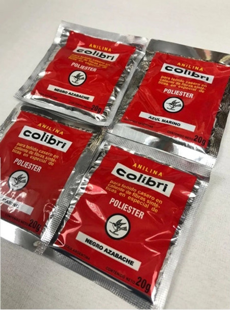 Anilinas Colibri Para   Poliester/ Por 3 Unidades 0