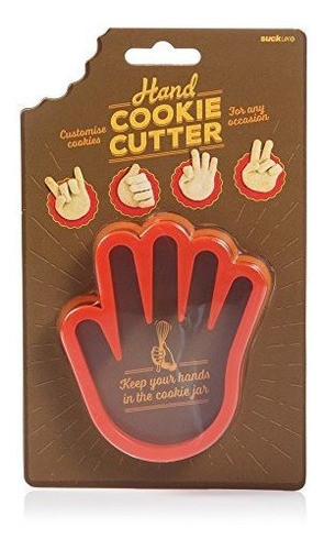 Suck Uk Cortador De Galletas Hecho A Mano Rojo 0