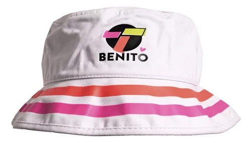 Topper Piluso - Bucket Hat X Benito Blanco Rosa 0