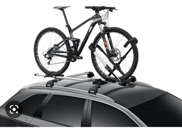 Porta Bicicletas De Techo Para Autos Con Barras 0