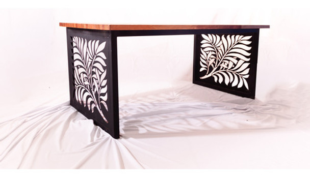 Mesa Ratona Con Diseño Exclusivo En Hierro 0