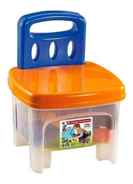 Silla Banquito Mis Primeras Herramientas 287 New Plast 0