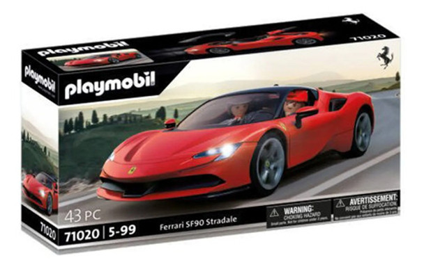 Playmobil Ferrari Sf90 Juguetes Transporte Auto Accesorios 0