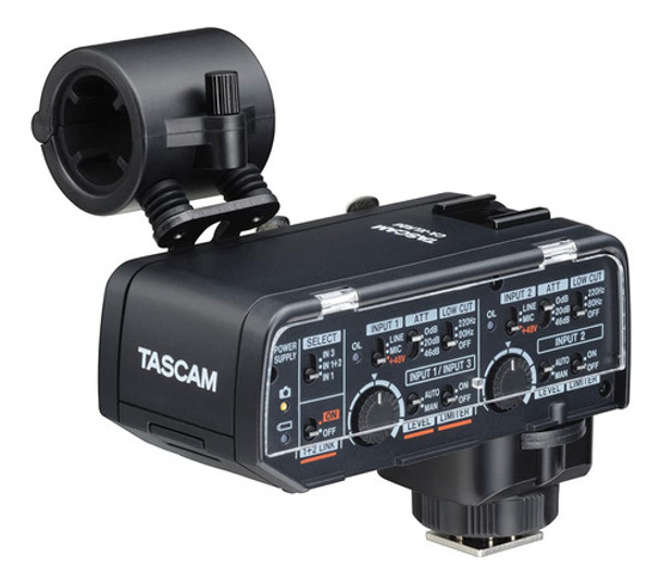 Kit Adaptador Xlr Para Cámaras Sin Espejo Negro 0