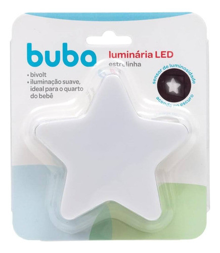 Luz Noturna Com Sensor Para Quarto Do Bebê Estrela Buba 0
