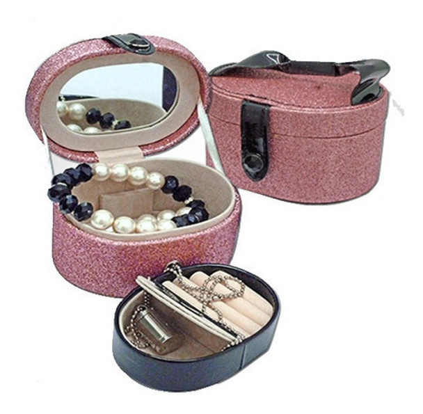 Alhajero Simil Cuero Con Brillo Tipo Glitter Oferta 0