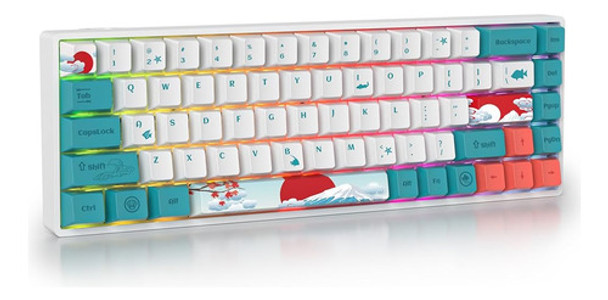 Guffercty Kred 65% Teclado Mecánico Teclado Para Juegos Pers 0