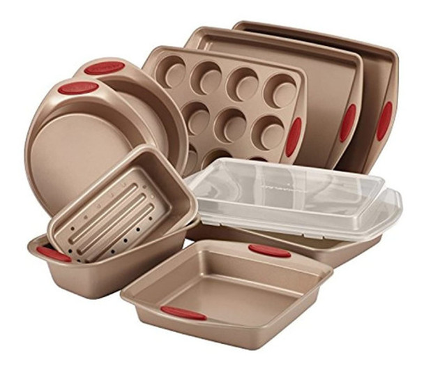 Rachael Ray Cucina Juego De Utensilios Antiadherentes Para H 0