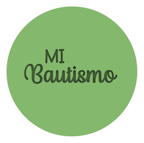 1296 Mi Bautismo Cortante Para Galletas 0