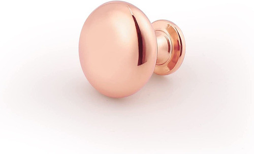 50 Tiradores Redondos 29.5mm - Rose Gold 0