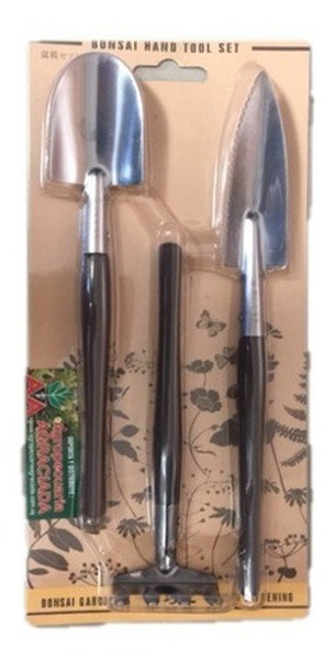 Kit De 3 Palitas Acero Inoxidable Para Macetas Y Jardinería 0
