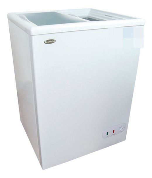 Freezer Comercial Con Tapa De Vidrio 100 Litros Kuma Sd-100 0 Freezer Comercial Con Tapa De Vidrio 100 Litros Kuma Sd-100 0