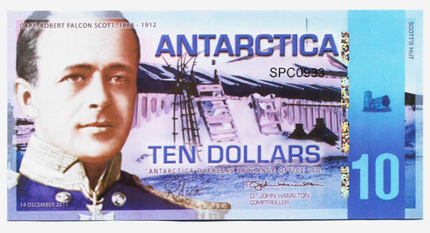 Fk Billete Antartida 10 Dolares 2011 Polimero. Excelente. 0 Fk Billete Antartida 10 Dolares 2011 Polimero. Excelente. 0