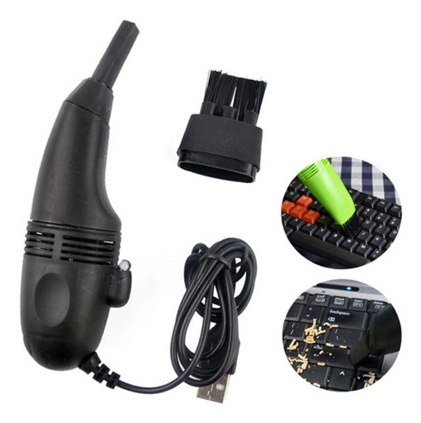 Mini Aspirador De Po Portátil Usb Teclado Pc Pequenas Areas 0