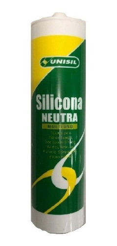 Silicona Neutra Transparente Unisil 280 Ml - Ferremundo 0