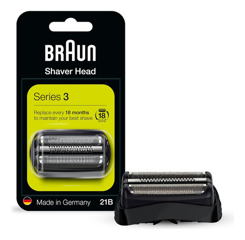 Cabezal De Repuesto Braun, Compatible Con Braun Series 3 0