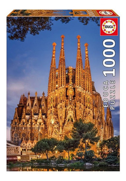 Puzzle Educa Rompecabeza Sagrada Familia 1000 Piezas Educa ® 0