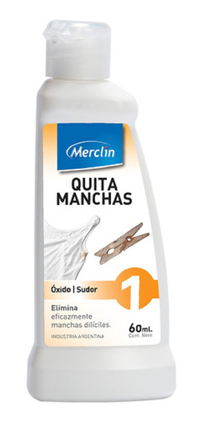 Quita Mancha De Oxido Merclin  60ml 146483  Mm 0 Quita Mancha De Oxido Merclin  60ml 146483  Mm 0