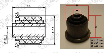 Buje De Parrilla Inferior Vw Quantum 92-96 0