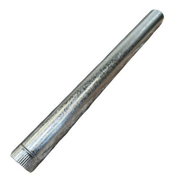 Caño Redondo De Chapa Galvanizada 4 Pulgadas Ventilacion 0