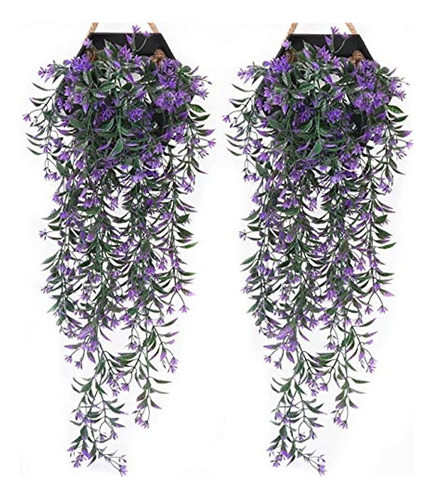 Pasyou Hiedra Colgante Artificial, Enredadera Plantas De Plá 0