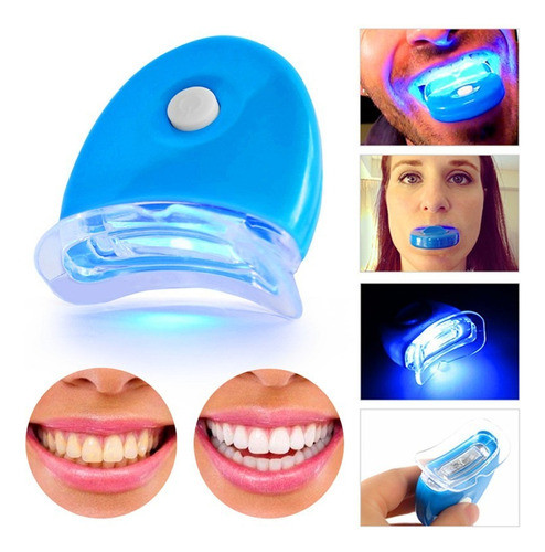 Luz Led Uv Kit Blanqueador Dental Repara Esmalte Dientes Usa 0