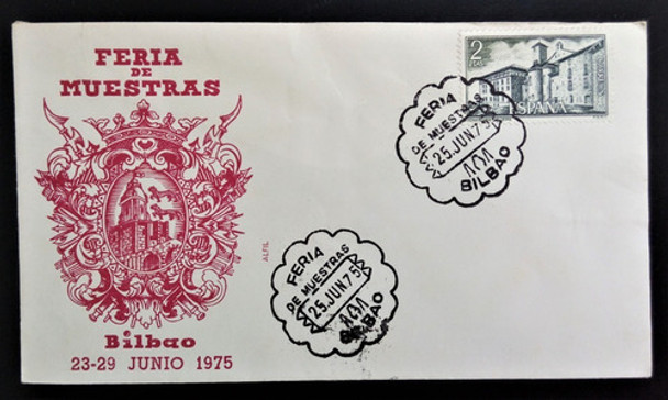 España, Sobre Feria De Muestras Bilbao 1975 L15386 0 España, Sobre Feria De Muestras Bilbao 1975 L15386 0