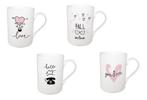 Mug Recto 340ml Love 0