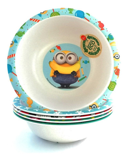 Bowl De Bambú Minions Original Y Oficial 0 Bowl De Bambú Minions Original Y Oficial 0