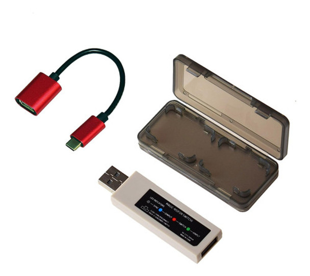 Adaptador Nintendo Switch Usb + Adaptador Usb A Usb C 0