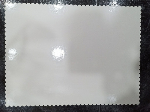 Base Rectangular 30 X 40cm Blanca Todo Para Repostería 0