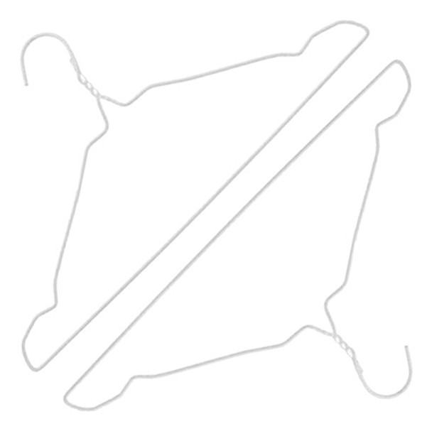 Perchas De Alambre Forradas Pack X 500 0 Perchas De Alambre Forradas Pack X 500 0