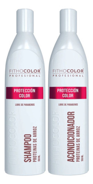 Fithocolor Kit Protección Color Shampoo + Acondicionador 0