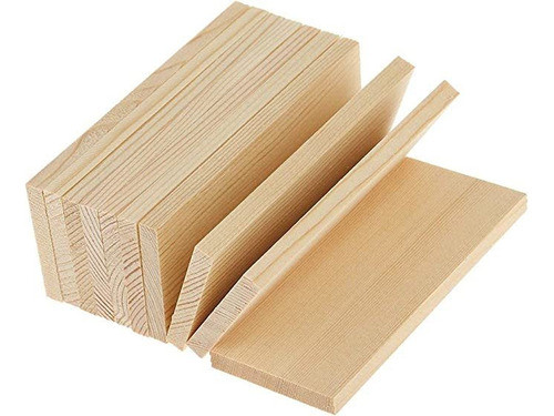 Tablero Rectangular De Madera De Pino Natural De 10 Piezas . 0