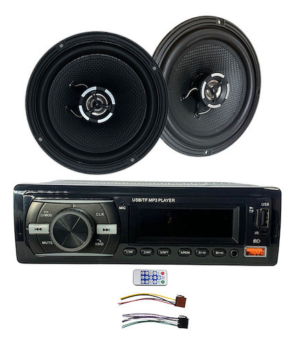 Combo Stereo 920 Bluetooth Usb Mp3 Fm + Juego De Parlantes 6 0