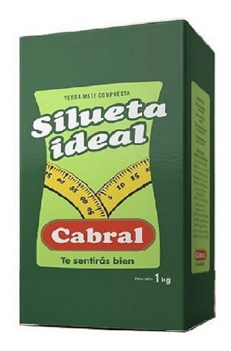 Yerba Cabral Silueta Ideal 1kg 0