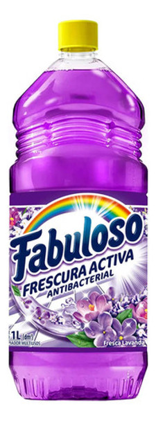 Limpiador Multiuso Fabuloso Fresca Lavanda 1 Litro 0