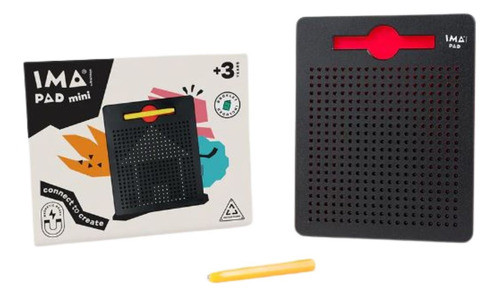 Pizarra Magnética Imapad Mini Con Lapiz Braintoys Imanix 0