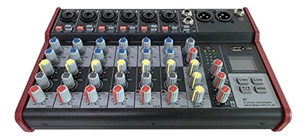 Mezclador De Audio De Dj Inalámbrico Profesional - Controlad 0