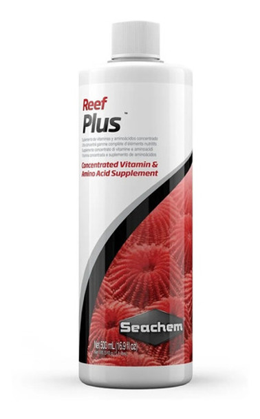 Seachem Reef Plus 500ml Suplemento Corales Marinos 0
