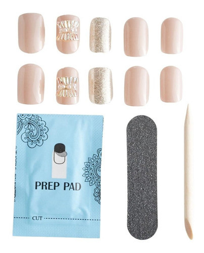 Uñas Postizas 15*8*2cm- Diseño Lazo 0