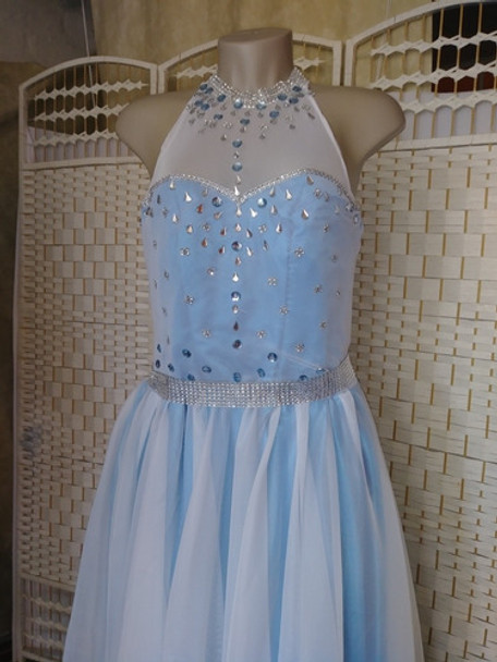 Vestido Celeste 15 0