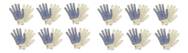 Guante De Trabajo Ferretero Moteado Certificado Gamisol X12 0