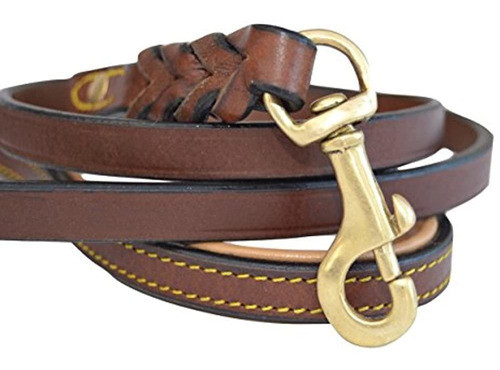 Correa Para Perro De Cuero Trenzado Soft Touch Collares 0