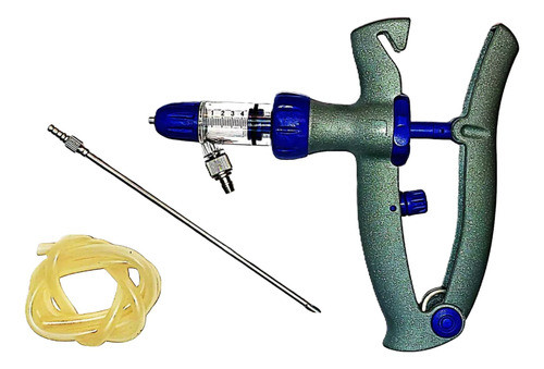 Jeringa Vacunador Automático De Plástico - 5ml 0