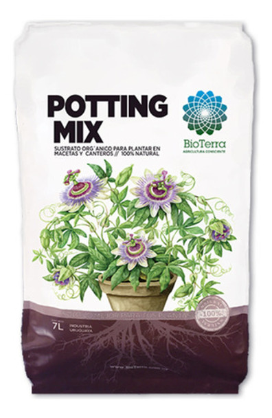 Potting Mix  Bioterra 7 Litros 0