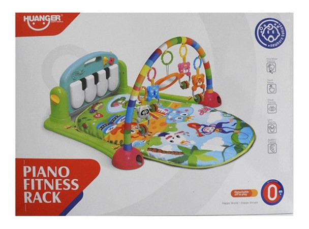 Gimnasio De Bebe Verde Con Piano Luz Y Sonido 1590726 0