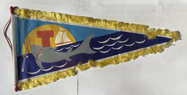 Antiguo Banderín Pesca Uruguay, Tela Bu6 0
