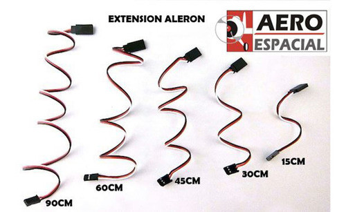 Cable Extension De Servo 300mm Tipo Futaba 0